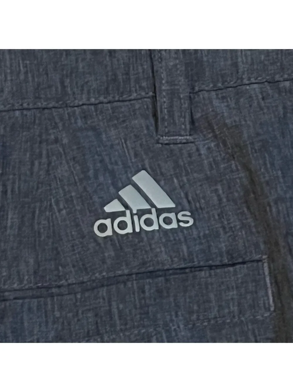 Adidas Men's Charcoal Flat Front Shorts NWOT